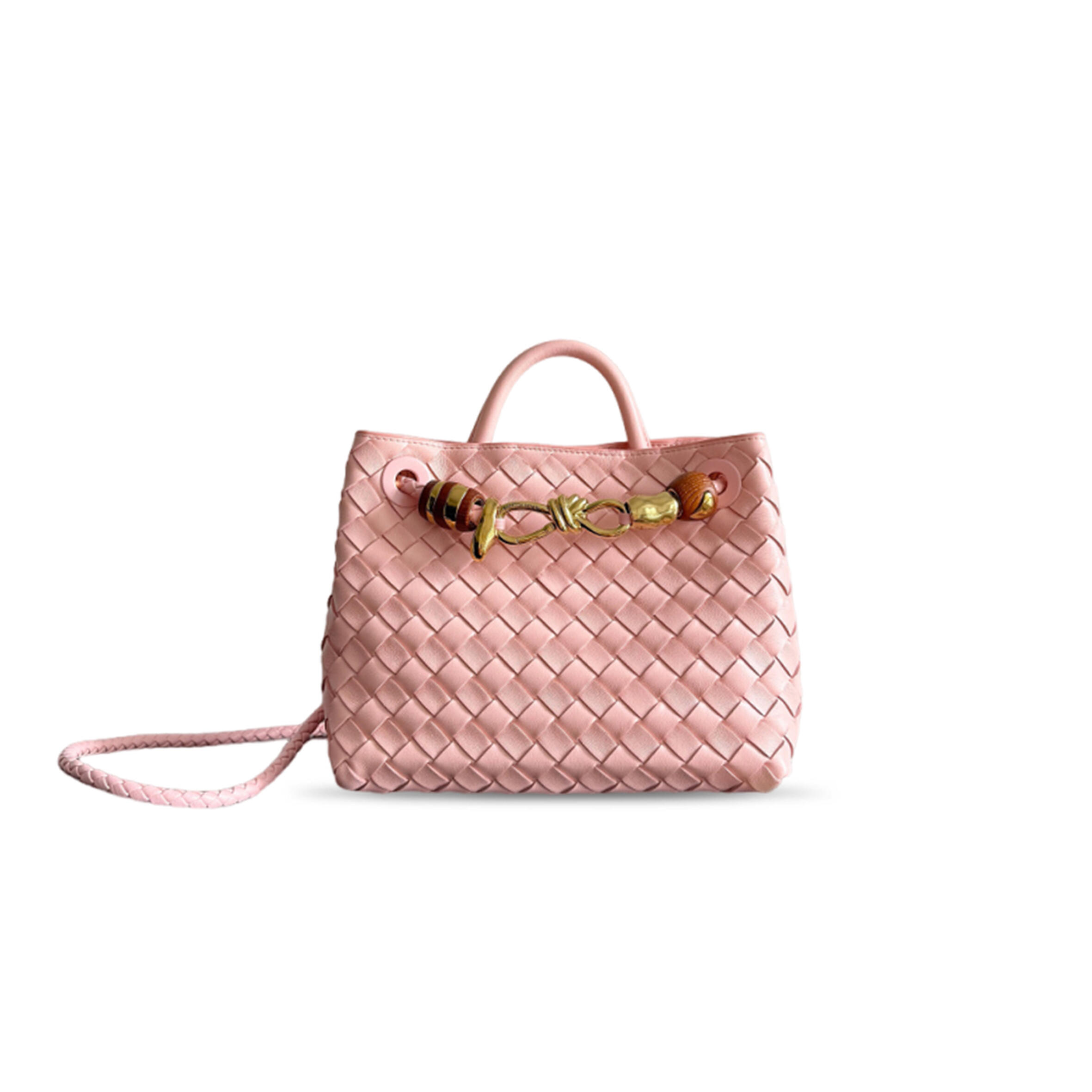BOTTEGA VENETA SMALL ANDIAMO BAG 743568 (25*22*10.5cm)